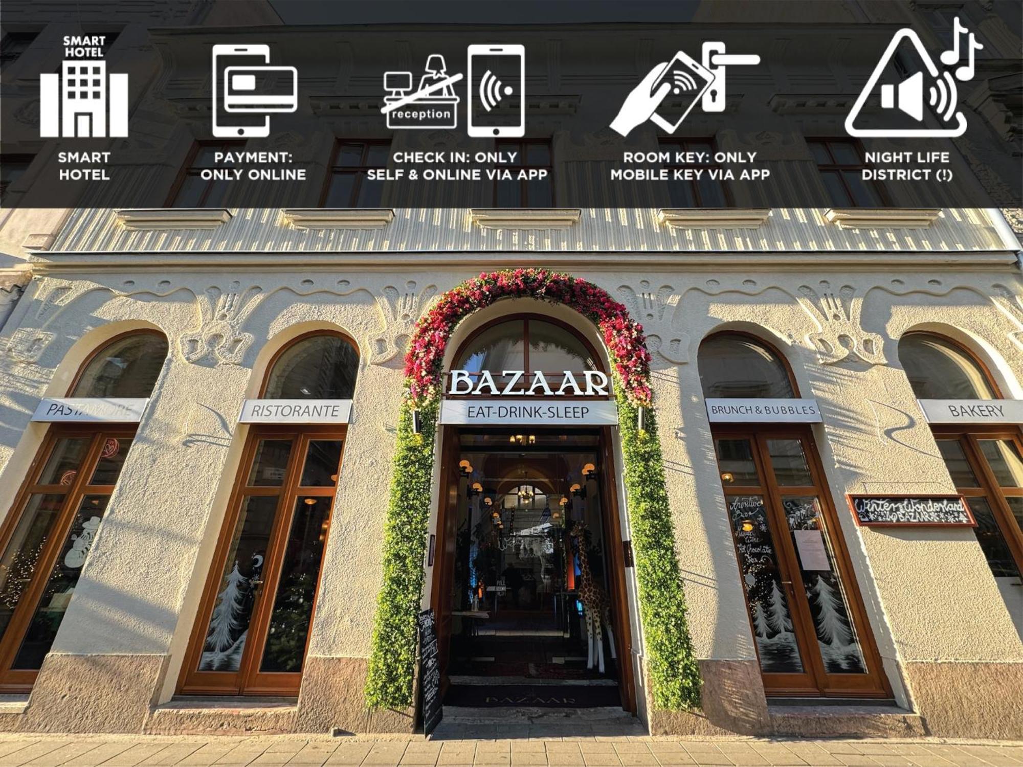 Bazaar Boutique Residence Budapešť Exteriér fotografie
